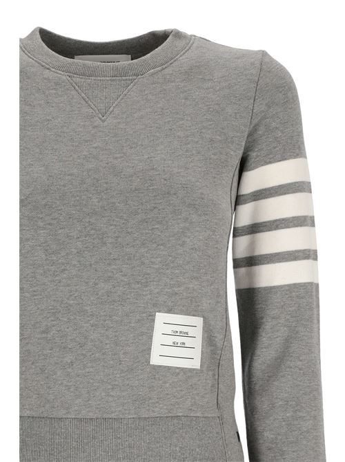 Grey cotton sweatshirt Thom Browne | FJT002A00535055